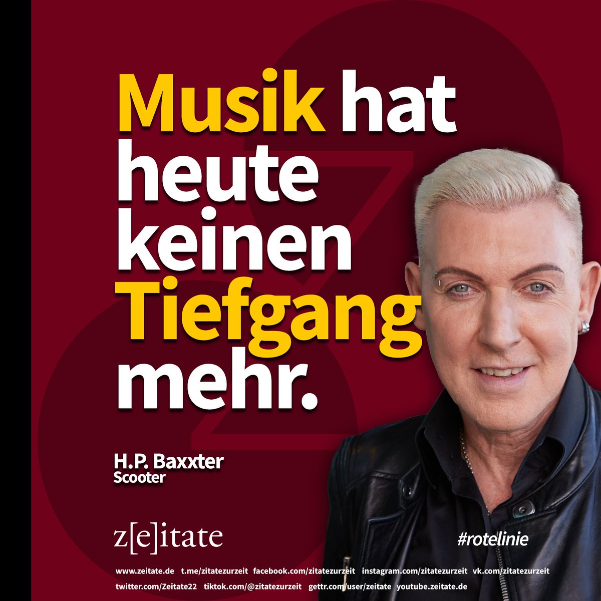 Zeitate22's tweet photo. 🤣#hpbaxter #scooter #musik #scootermittiefgang #lyrik #rotelinie #zeitate https://t.co/FRXdNyMpzU