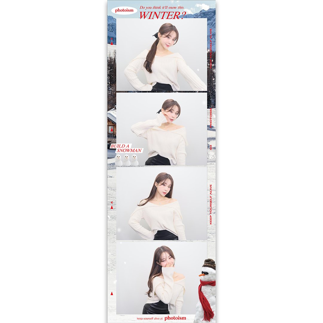MPhotoism37203's tweet photo. PHOTOISM
WINTER FRAME OPEN ☃️

Capture precious memories
with loved ones this winter,
using the seasonal frames at Photoism!

· 24.12.01 - 24.12.31 

Keep yourself alive at PHOTOISM https://t.co/Ju4K7ineG9