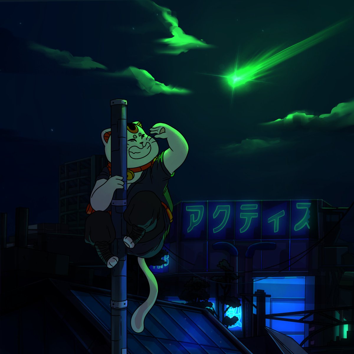 UnrevealedXYZ's tweet photo. GREEN SKY. https://t.co/7EkfeLHjVE