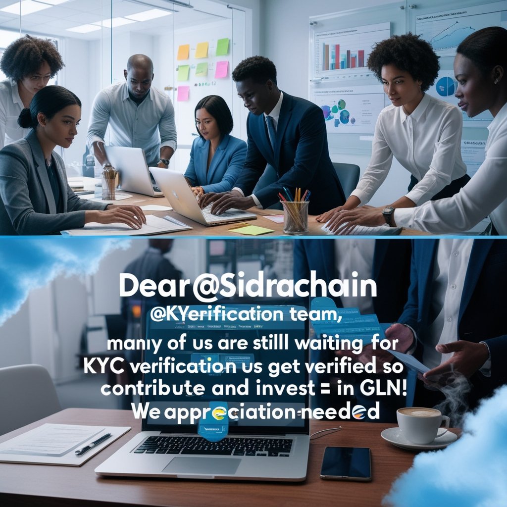 Chynmira13's tweet image. &quot;Dear @sidrachain team, many of us are still waiting for KYC verification. Kindly help us get verified so we can contribute and invest in GLN! We appreciate your support. 🙏 #Sidra #VerificationNeeded&quot;
@maljefairi @sidrabank @SidraBankNews
@Global12Network @Sdamarketonline