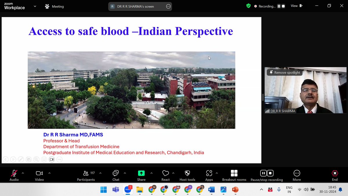 ECHO India (@echoindiatrust) on Twitter photo As part of the National Program on #BetaThalassemia, we hosted Session 3 of the #ECHOPGICHWebinarSeries on November 30th, 2024, focusing on "#BloodSafety in Low and Middle-Income Countries." The session explored blood safety issues and shared vital solutions.
<a href="/PGIChildHealth/">Post Graduate Institute of Child Health, Noida</a> As part of the National Program on #BetaThalassemia, we hosted Session 3 of the #ECHOPGICHWebinarSeries on November 30th, 2024, focusing on "#BloodSafety in Low and Middle-Income Countries." The session explored blood safety issues and shared vital solutions.
<a href="/PGIChildHealth/">Post Graduate Institute of Child Health, Noida</a>