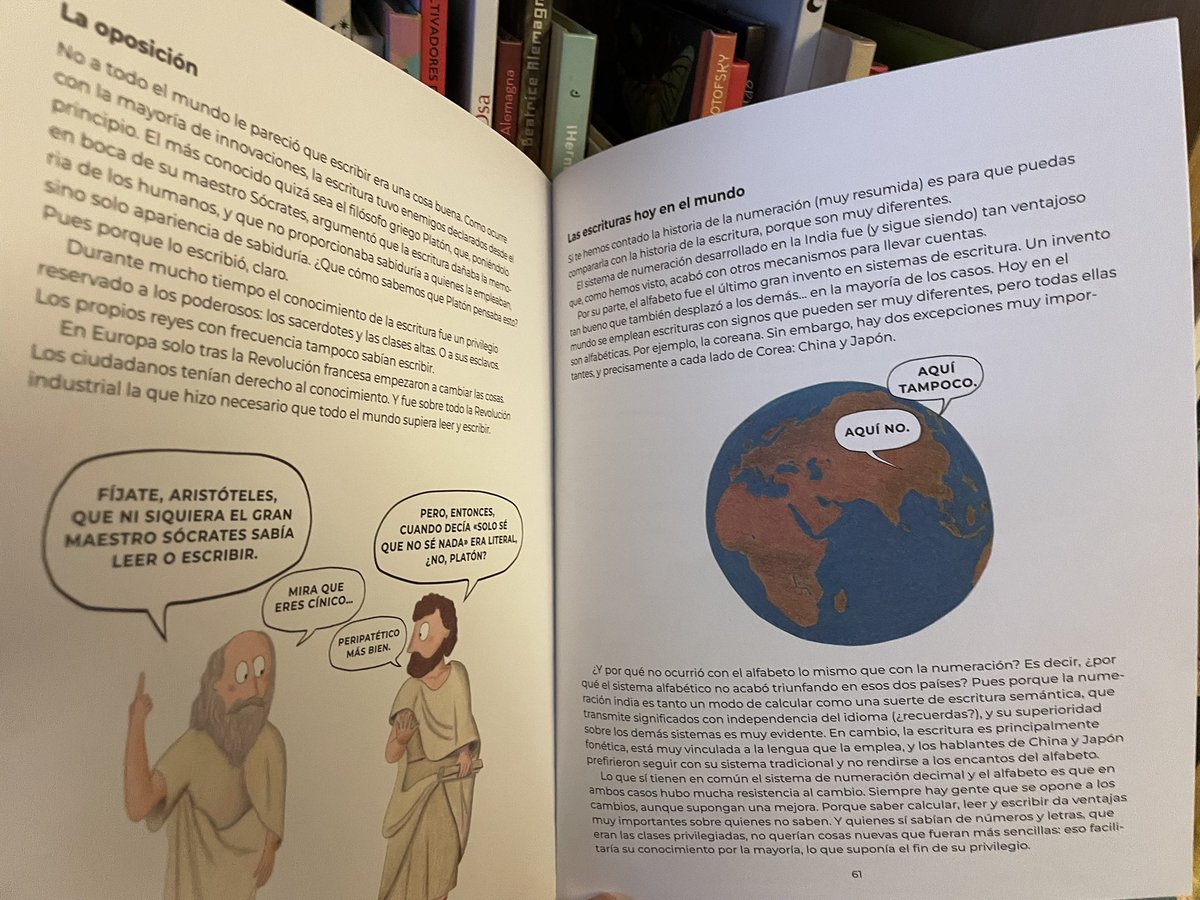 📙Escritura. La pequeña historia de un invento enorme. 

✒️De Jesús Ortiz editor #milrazones, Sara Fernández ilustradora y <a href="/EdLibreAlbedrio/">Ed. Libre Albedrío</a> 2024

📌Reseña y presentaciones del libro infanmusic.com/libros/libros-… vía #BibliotecaInfanmusic