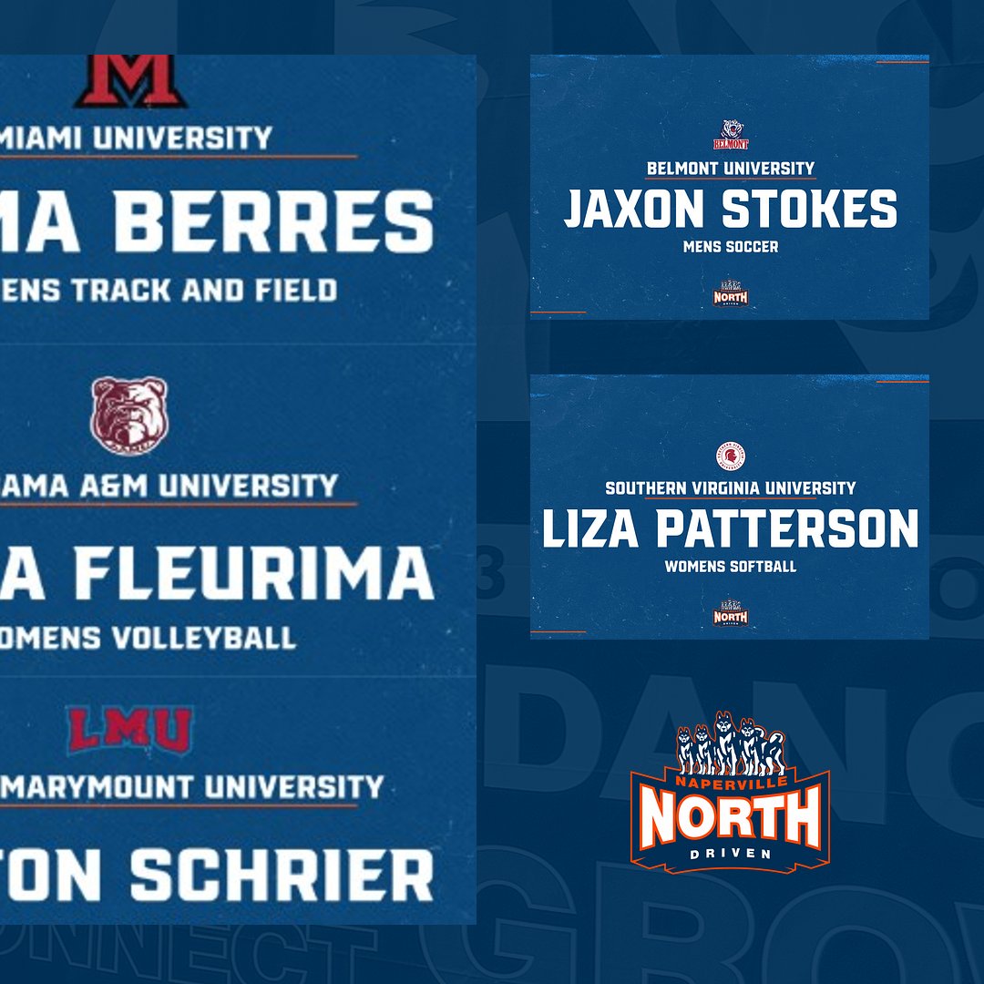 Today, we celebrated the achievements of 15 incredible Huskies who have earned the opportunity to compete in their sports at the collegiate level.

Please join us in congratulating the following Huskies:
Connor Hanrahan⏩Babson University
Jaxon Stokes⏩Belmont University
Niko