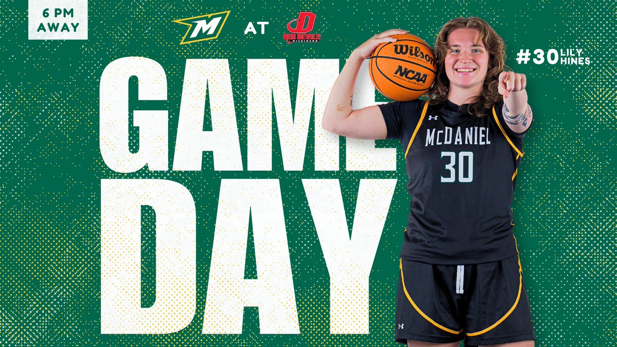 McDaniel College Athletics (@mcdanielsports) on Twitter photo Off to its best start since the 2015-16 season, <a href="/McDaniel_WBB/">McDaniel Women’s Basketball</a> opens <a href="/CentennialConf/">CentennialConference</a> play against the Red Devils to wrap up a five-game road trip.
🆚 Dickinson
📍 Carlisle, PA
🕕 6 PM
📺 bit.ly/3ZloDuB
📊 bit.ly/3kHdBzk
#GetOnTheHill #d3hoops Off to its best start since the 2015-16 season, <a href="/McDaniel_WBB/">McDaniel Women’s Basketball</a> opens <a href="/CentennialConf/">CentennialConference</a> play against the Red Devils to wrap up a five-game road trip.
🆚 Dickinson
📍 Carlisle, PA
🕕 6 PM
📺 bit.ly/3ZloDuB
📊 bit.ly/3kHdBzk
#GetOnTheHill #d3hoops