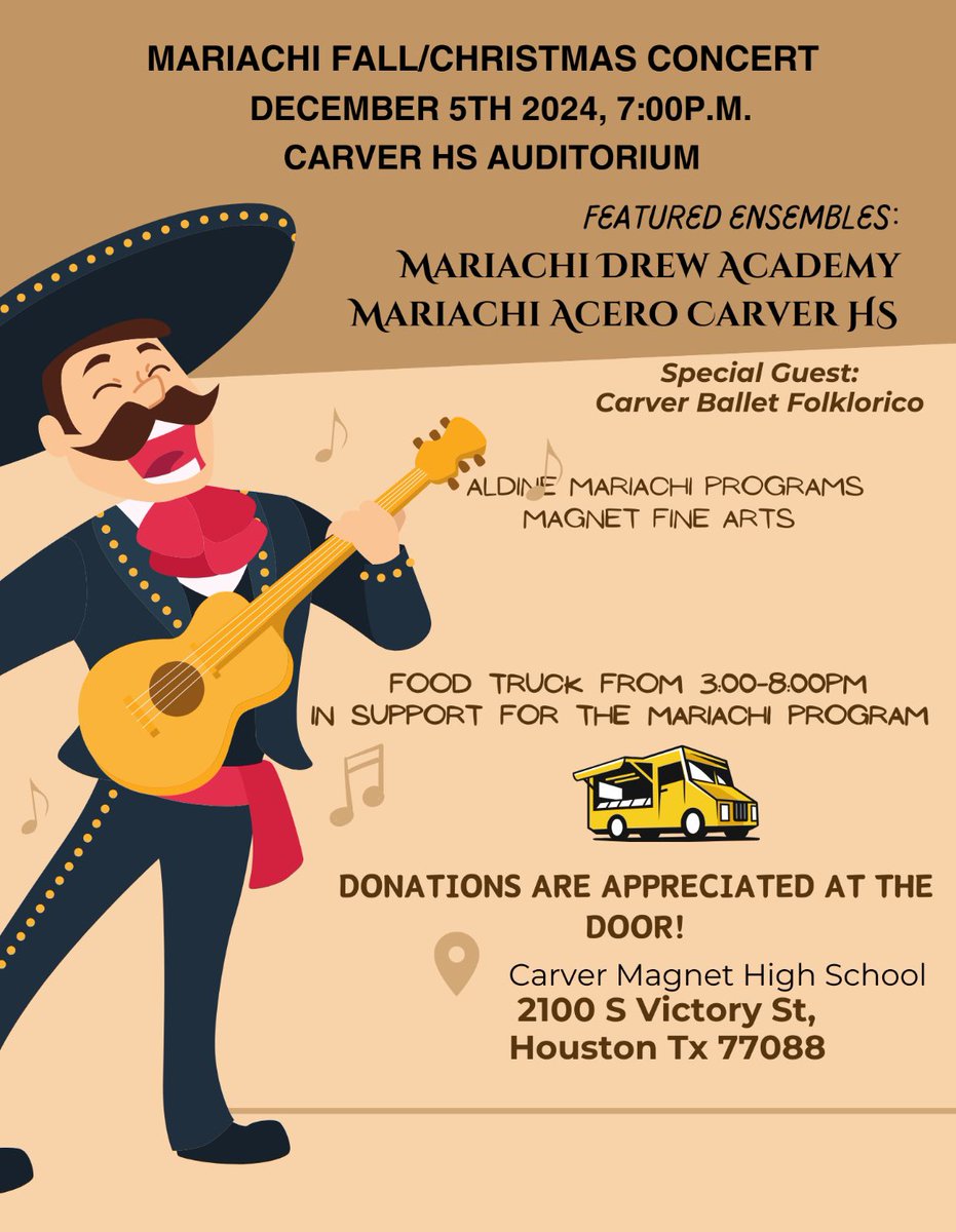 Carver HS Mariachi tweet media