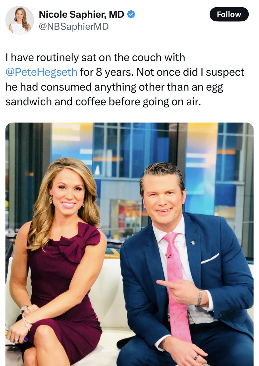 libsoftiktok's tweet image. Current and former co-workers of Pete Hegseth are defending him saying the newest hoax the Democrats are spreading about him is complete bullshit