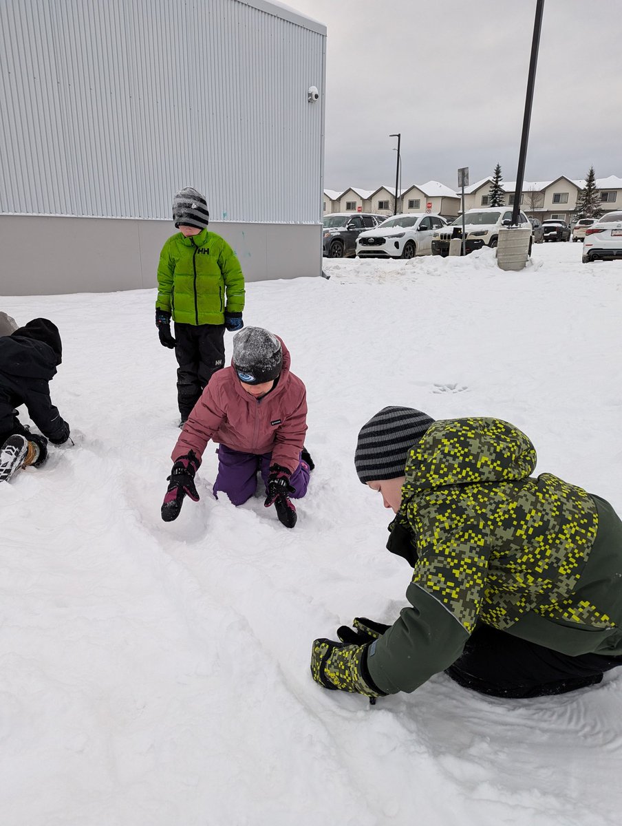 After learning about Snow Snake, a traditional Haudenosaunee game, we used our <a href="/takemeoutside/">Take Me Outside</a> class to build our own troughs and tried racing some glue sticks <a href="/ChristinaGFMPSD/">ChristinaGordon</a> <a href="/FMPSD/">Fort McMurray Public School Division</a> #iteachthird #indigenousfmpsd #tmo4learningchallenge #grade3istheplacetobe
