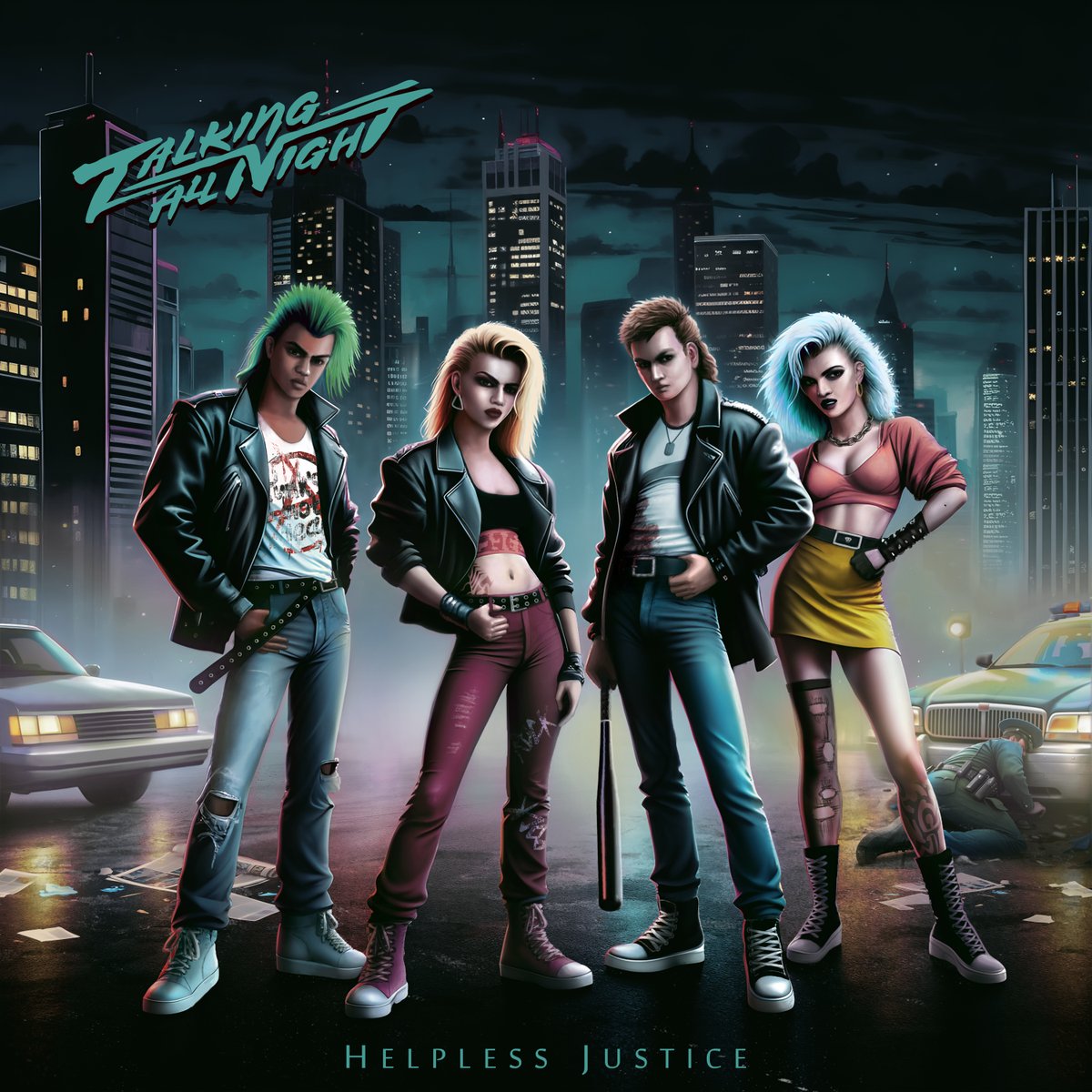 "Helpless Justice" OUT NOW!

Gangs vs. Cops. Law vs. Freedom.
Your favorite 80's action movies in musical form

Listen: band.link/helplessjustice

#synthwave #darksynth #retrowave #80s