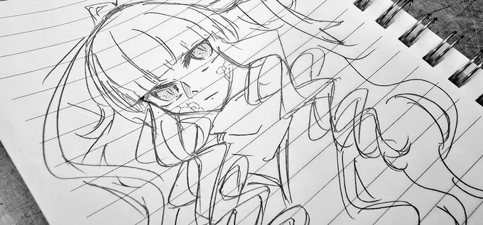 あんま描いたことない 