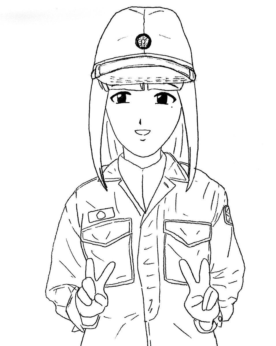 花火と綾音ばかり描いてる 