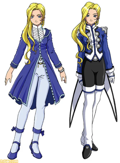 描くか分からないけど乗車服着たグリシーヌ描きたい絶対似合うと思う 