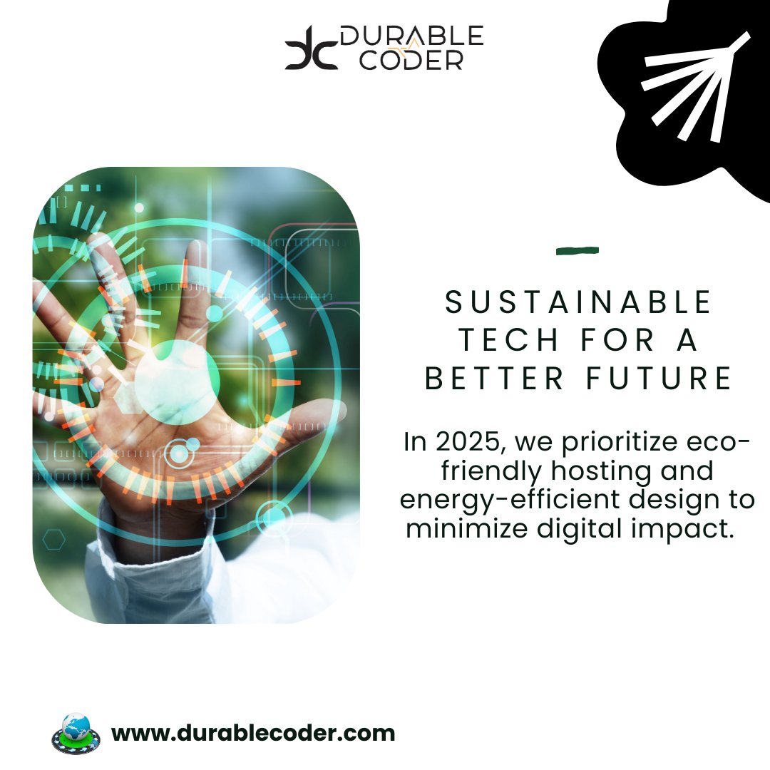 durablecoder's tweet image. At Durablecoder, we believe technology can pave the way for a greener tomorrow.  
#SustainableTech #GreenFuture #Innovation #Durablecoder #EcoFriendlySolutions"