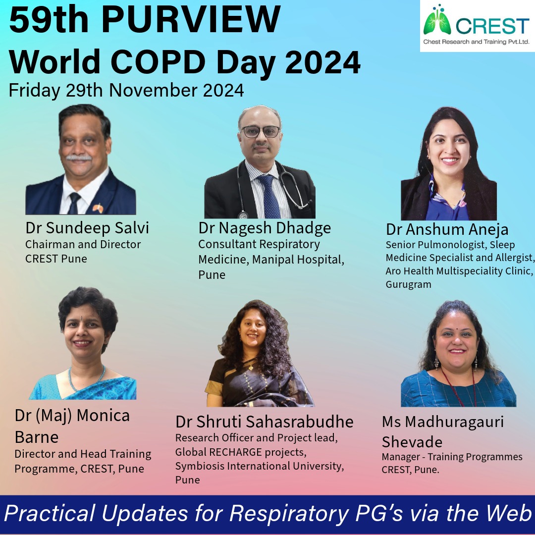 Chest Research and Training Pvt Ltd tweet media