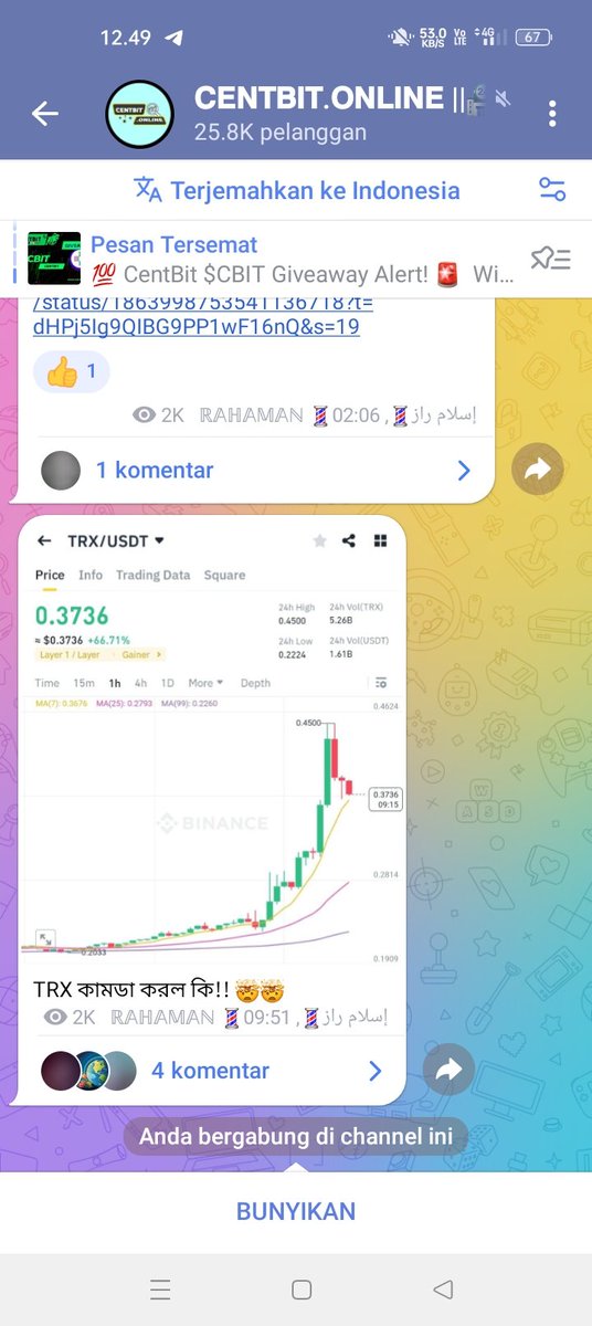 meiilonaire's tweet image. #CentBit $CBIT @CentBit_Online #Giveaway #Airdrop

All task done✅✅

0x51f287aeeDF605C30a0f48292dba5B89B3059A30