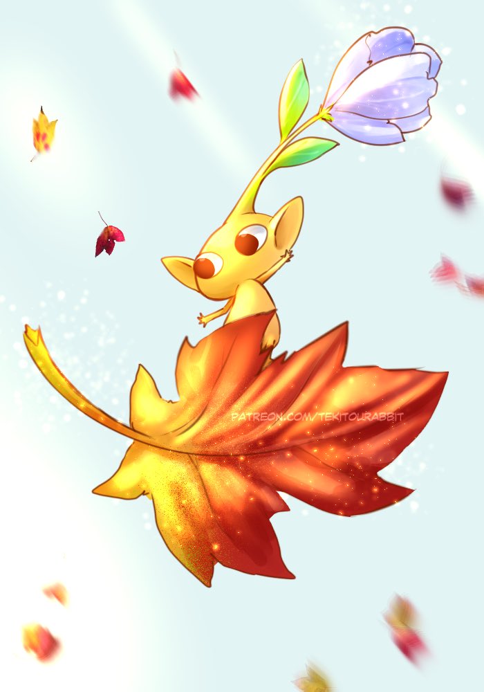 tekitourabbit's tweet image. リーフサーフィン #ピクミンブルーム