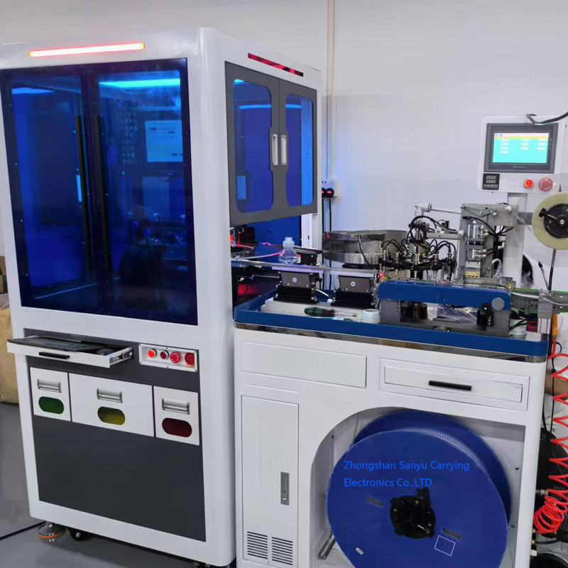 chn1391407's tweet image. ⚙️Our state-of-the-art machine offers **automatic operation** for seamless efficiency, **flexibility** to adapt to your needs, and a **CCD Inspection System** to ensure top-notch quality. 

#Sanyu #AutomaticBraidMachine #SMDComponents #CarrierTape #Efficiency #CostSaving