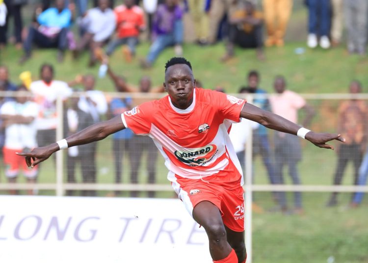 babatvuganda's tweet photo. Exciting news! Denis Omedi's stunning Rabona goal has been nominated for the 2024 FIFA Puskas Award and the CAF Awards! This incredible strike showcases his skill and creativity on the pitch. Let's rally behind Omedi and support him in this global recognition! #Babatv https://t.co/S1SA4eoS6g