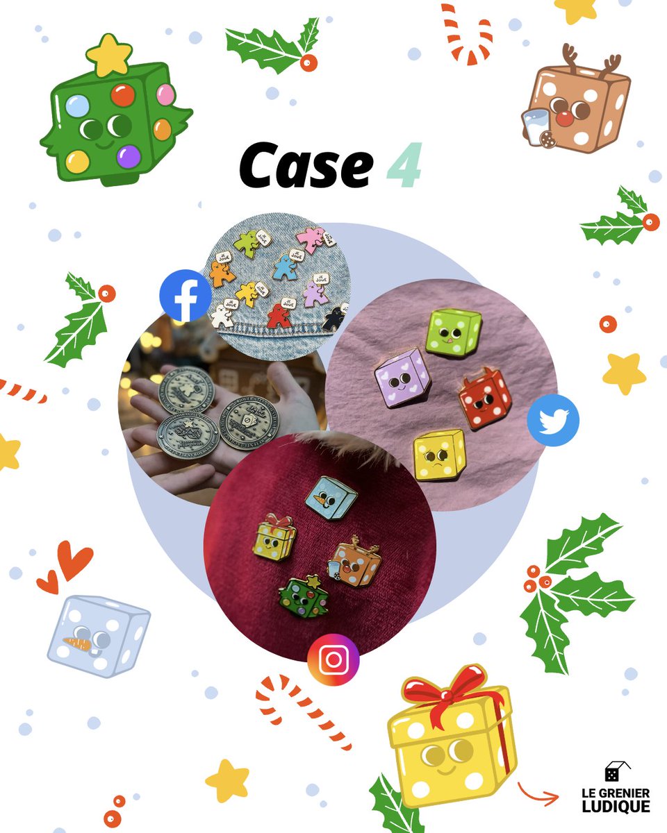 GrenierLudique's tweet photo. 🔴 #CalendrierDuGrenier | Case 4

🎁 À gagner : 1 x Les 4 Pin's de la collection Case DéPart
➡️ RT + Follow @GrenierLudique 
 
Ouvert à 🇫🇷 &amp; 🇧🇪
✅ TAS le 06/12/24 - 20H (#Concours aussi sur FB et IG)

#jds #bgg #concours #noel #calendrierdelavent #giveaway #jeuconcours https://t.co/YGPmb0YvCT