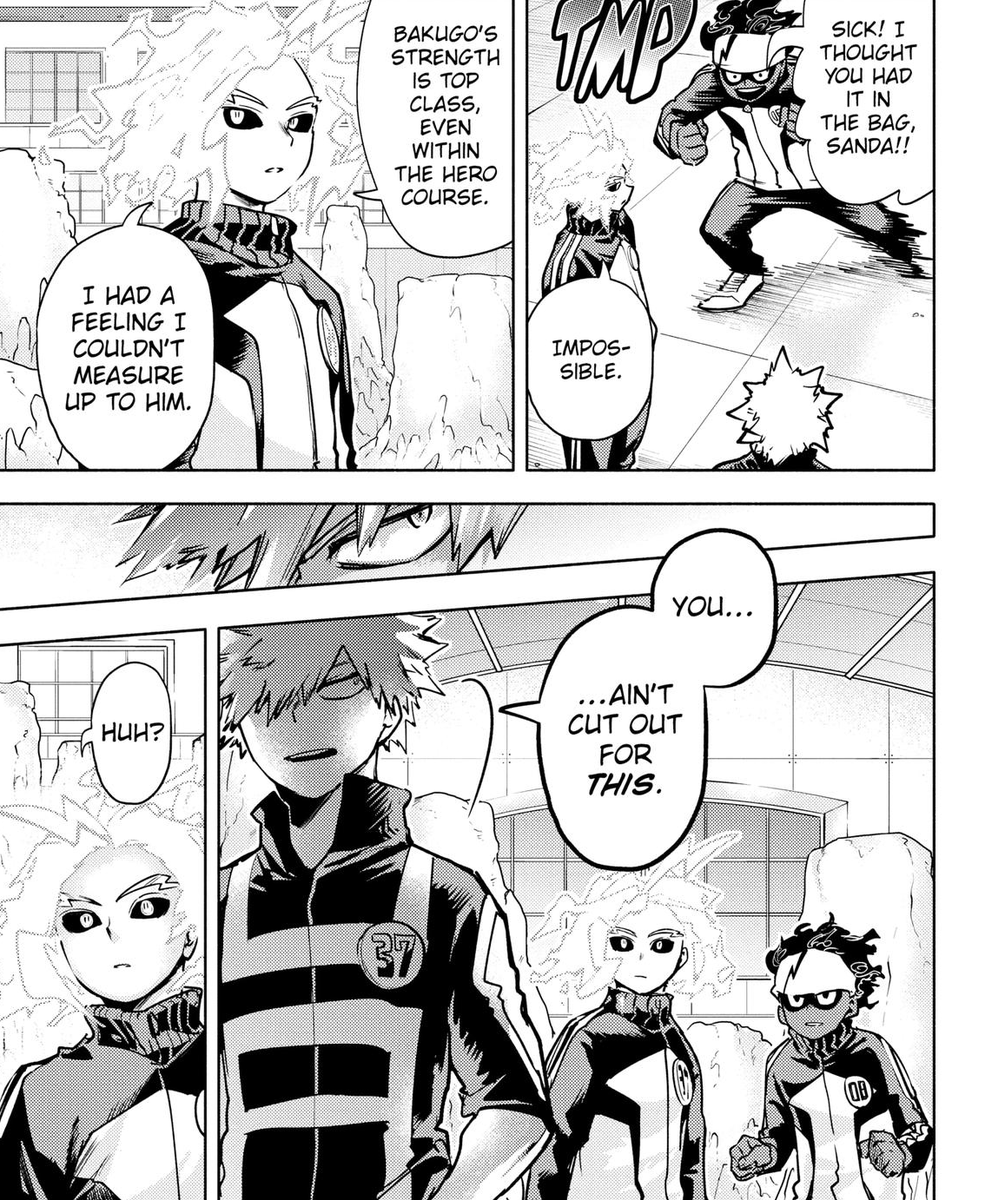 If they have to make one last callback I hope they show Raito and Fuji. I loved this chapter.