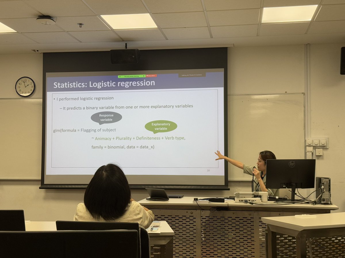 Conference of the Association for Linguistic Typology15でトルコ語の示差的主語標示について発表しました。
コロナのせいでずっとオンラインだったので、オフラインで国際学会は初めてで楽しかったです🎀

(<a href="/ShogoMizuno0213/">Shogo Mizuno（水野庄吾）🇯🇵⇄🇩🇪</a> 写真も質問もありがとうございます🤣)