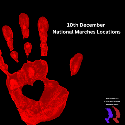 Endfemicideke's tweet photo. On 10th December we march for justic for victims of femicide in Kenya! Find all locations and details in the posters below. #EndFemicideKE #TotalShutDownKe #WeAreNotSafe https://t.co/Sj77xv8ZWc