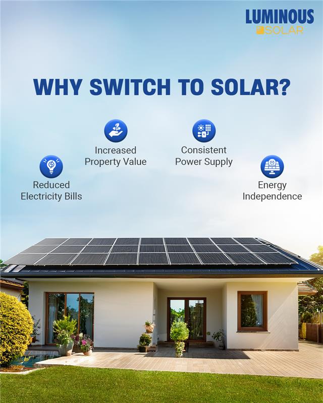 myluminous's tweet image. Invest in solar power with Luminous and enjoy a cost-effective and sustainable life. A smarter choice for a greener future!
Start your Solar journey today!
Give a miss call on 99990299902.

Buy now: bit.ly/3VV6vrj

#Luminous #LuminousSolar #SolarPower #SustainableEnergy