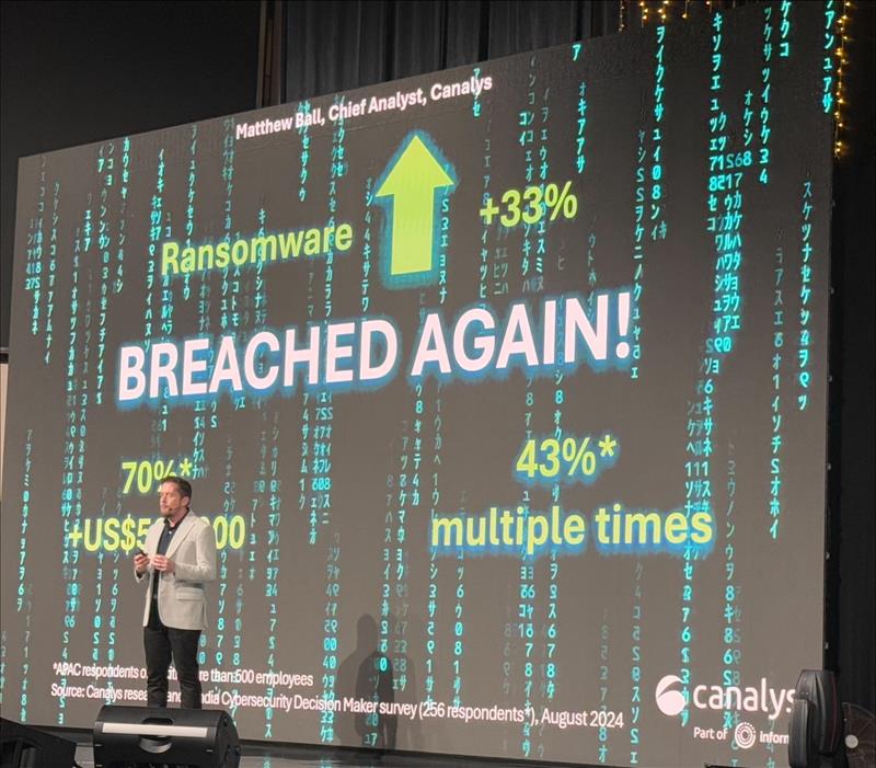 Canalys's tweet image. "Cybersecurity is becoming boring… and that’s a good thing. The most cyber-mature organisations have focused on IT resilience as the top priority." - Matthew Ball offers a thought-provoking perspective at the #CanalysForums2024 APAC.
#channel #cybersecurity #IT #ransomware