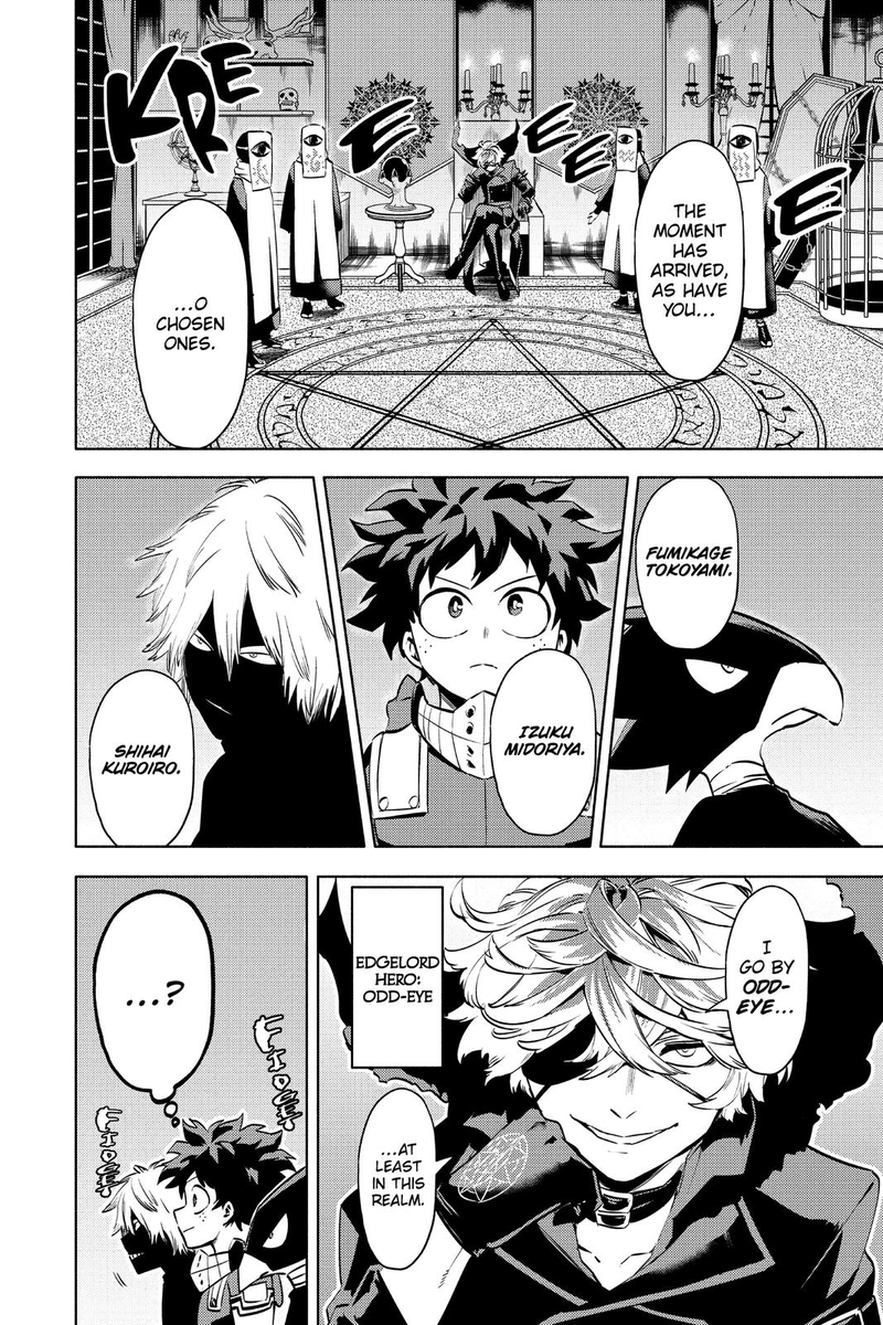 @Ilovebkdk777 Heroes exclusive to TUM (from chapters 7 and 20) They made a comeback along with other people they helped in this spin-off. It's like a big celebration.