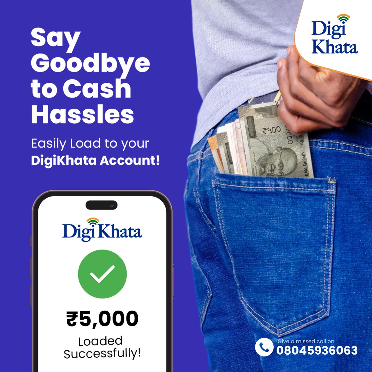 paypointindia's tweet photo. Transform your cash experience with DigiKhata! Enjoy quick cash loading and hassle-free payments, making every transaction effortless
#DigiKhata #UPI #DigitalPayment #SmartPayments #CashLoading https://t.co/bpeCmKgE47