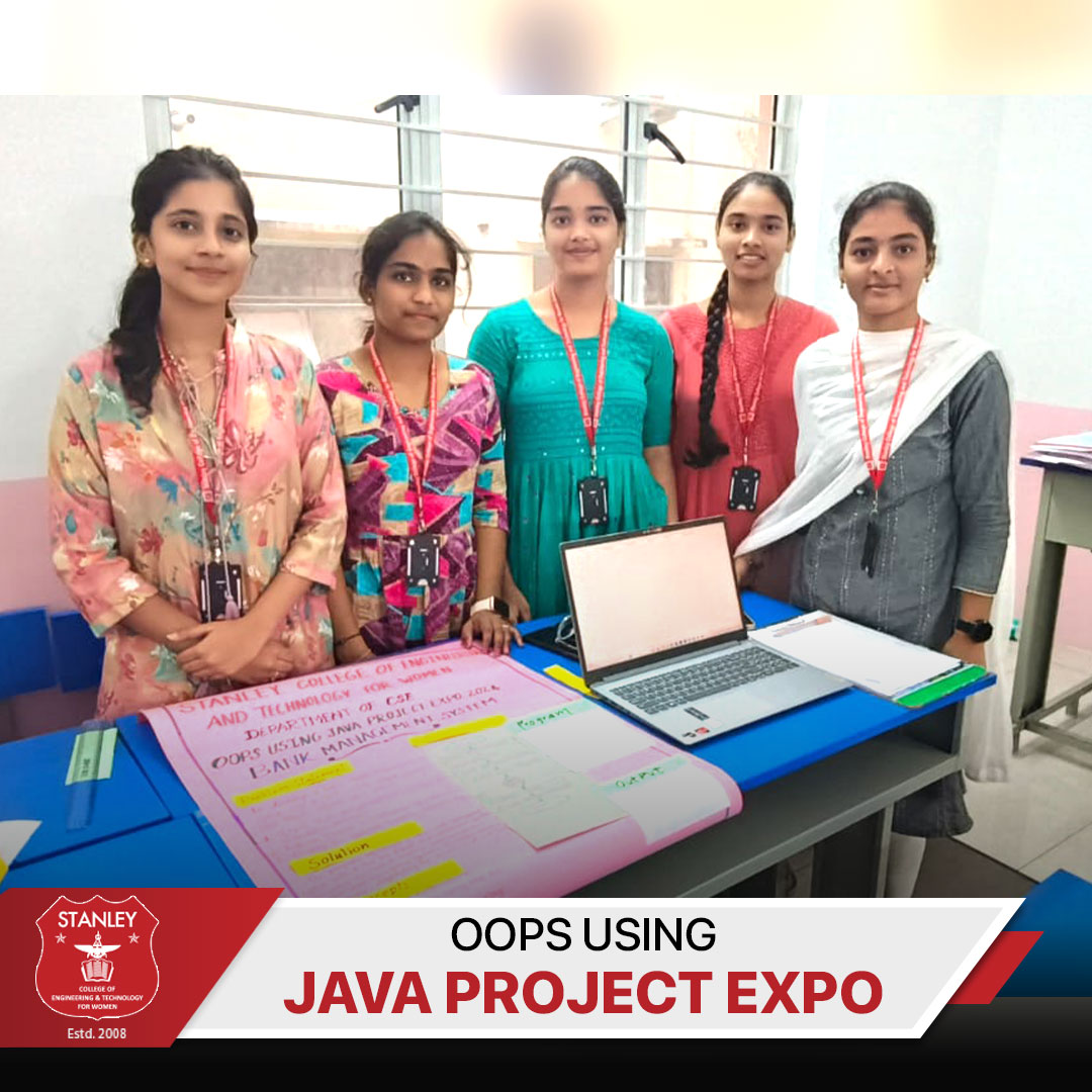 stanleywomensc1's tweet image. ๐ปโจOOPS Using Java Project Expoโ "GUI Using Swings"
#StanleyCollege #JavaProjects #GUICreations #TechInnovation #CSEDepartment #EngineeringExcellence #Java #JavaSwings #OOPS #GUIProjects #ProjectExpo #ComputerScience #TechInnovation #SoftwareDevelopment #BuddingDevelopers #Java