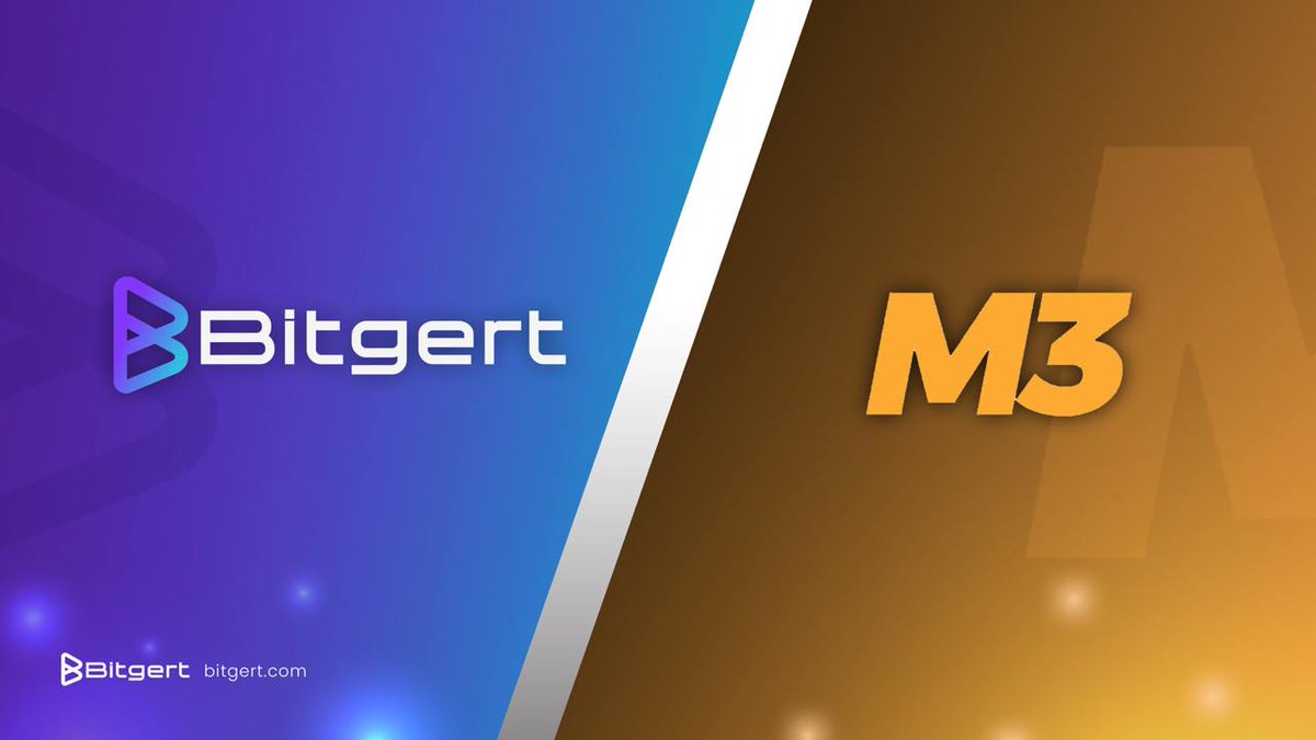 🥳 M3 DAO is thrilled to join hands with Bitgert @bitgertbrise, a  groundbreaking crypto engineering organization known for its gas fee-free  blockchain and super-fast performance with 100k+ TPS! 🚀 💪 This partnership