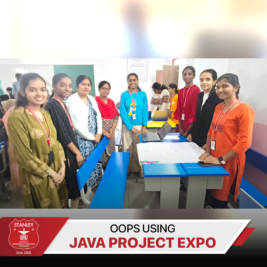 stanleywomensc1's tweet image. ๐ปโจOOPS Using Java Project Expoโ "GUI Using Swings"
#StanleyCollege #JavaProjects #GUICreations #TechInnovation #CSEDepartment #EngineeringExcellence #Java #JavaSwings #OOPS #GUIProjects #ProjectExpo #ComputerScience #TechInnovation #SoftwareDevelopment #BuddingDevelopers #Java