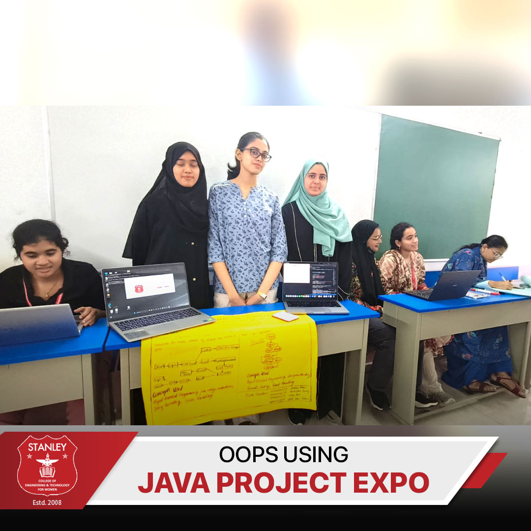 stanleywomensc1's tweet image. ๐ปโจOOPS Using Java Project Expoโ "GUI Using Swings"
#StanleyCollege #JavaProjects #GUICreations #TechInnovation #CSEDepartment #EngineeringExcellence #Java #JavaSwings #OOPS #GUIProjects #ProjectExpo #ComputerScience #TechInnovation #SoftwareDevelopment #BuddingDevelopers #Java