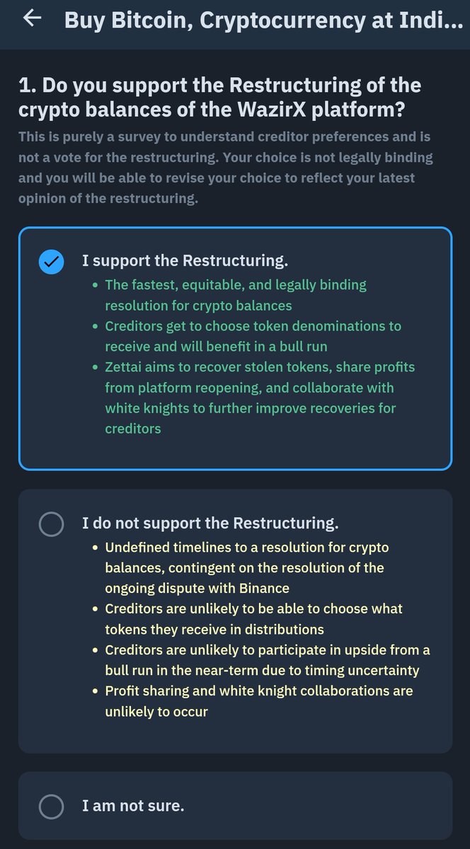 Tomorrow at 6:00pm #Nischal should reply to our proposal. So retweet as mush as you can till tomorrow.

"<a href="/NischalShetty/">Nischal (Shardeum) 🔼</a> We all accepting restructuring plan. But U have to start exchange from Jan 2025 without users loss" 

#start_wazirx_exchang should be trend on X