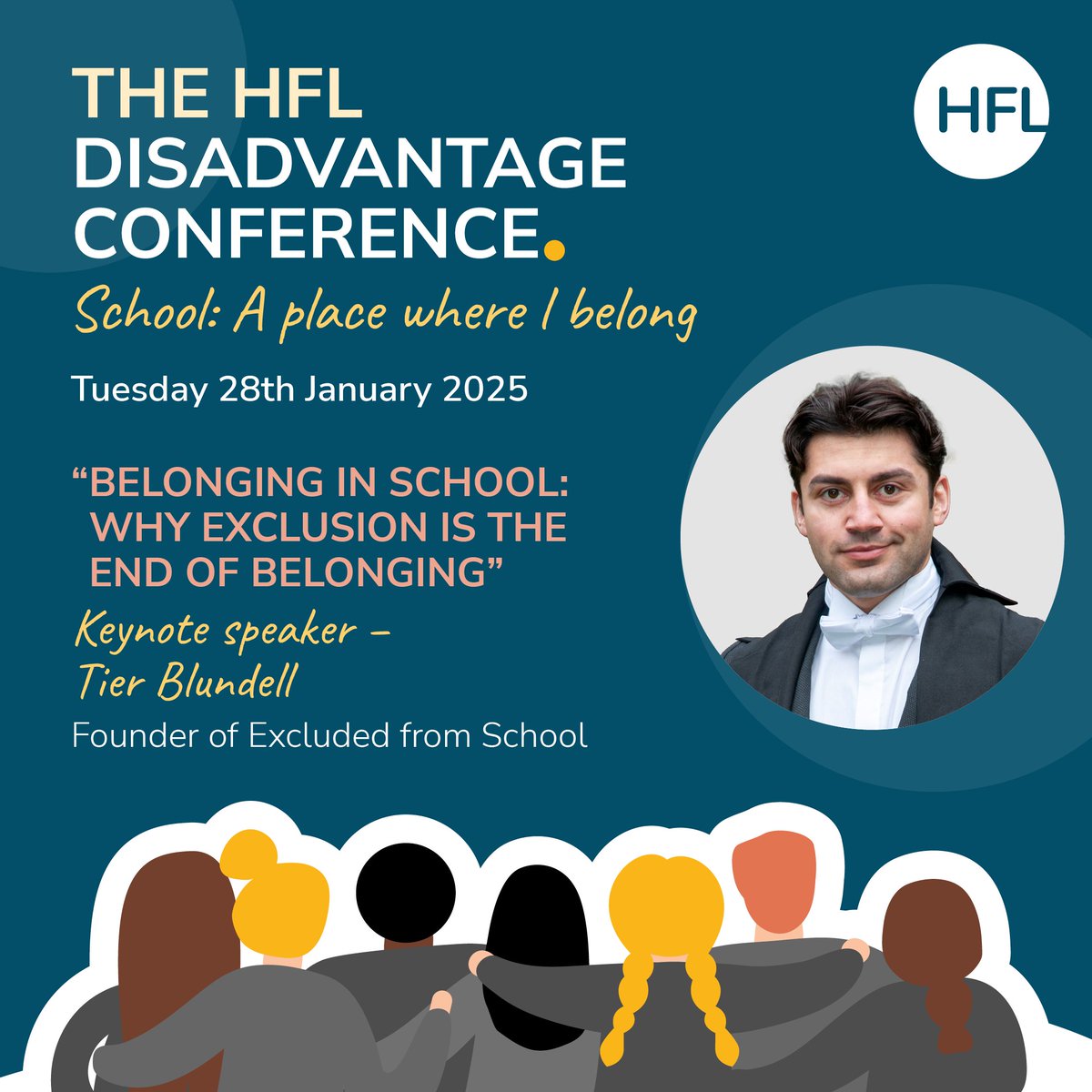 HFL Education (@hfl_education) on Twitter photo We are so excited to have <a href="/TierBlundell_/">Tier Blundell</a>, speaker on education and exclusion, joining us at our Disadvantage Conference🌟
Tier was permanently excluded from school at the age of eleven and went on to complete a PhD at the University of Oxford. A passionate advocate for children We are so excited to have <a href="/TierBlundell_/">Tier Blundell</a>, speaker on education and exclusion, joining us at our Disadvantage Conference🌟
Tier was permanently excluded from school at the age of eleven and went on to complete a PhD at the University of Oxford. A passionate advocate for children