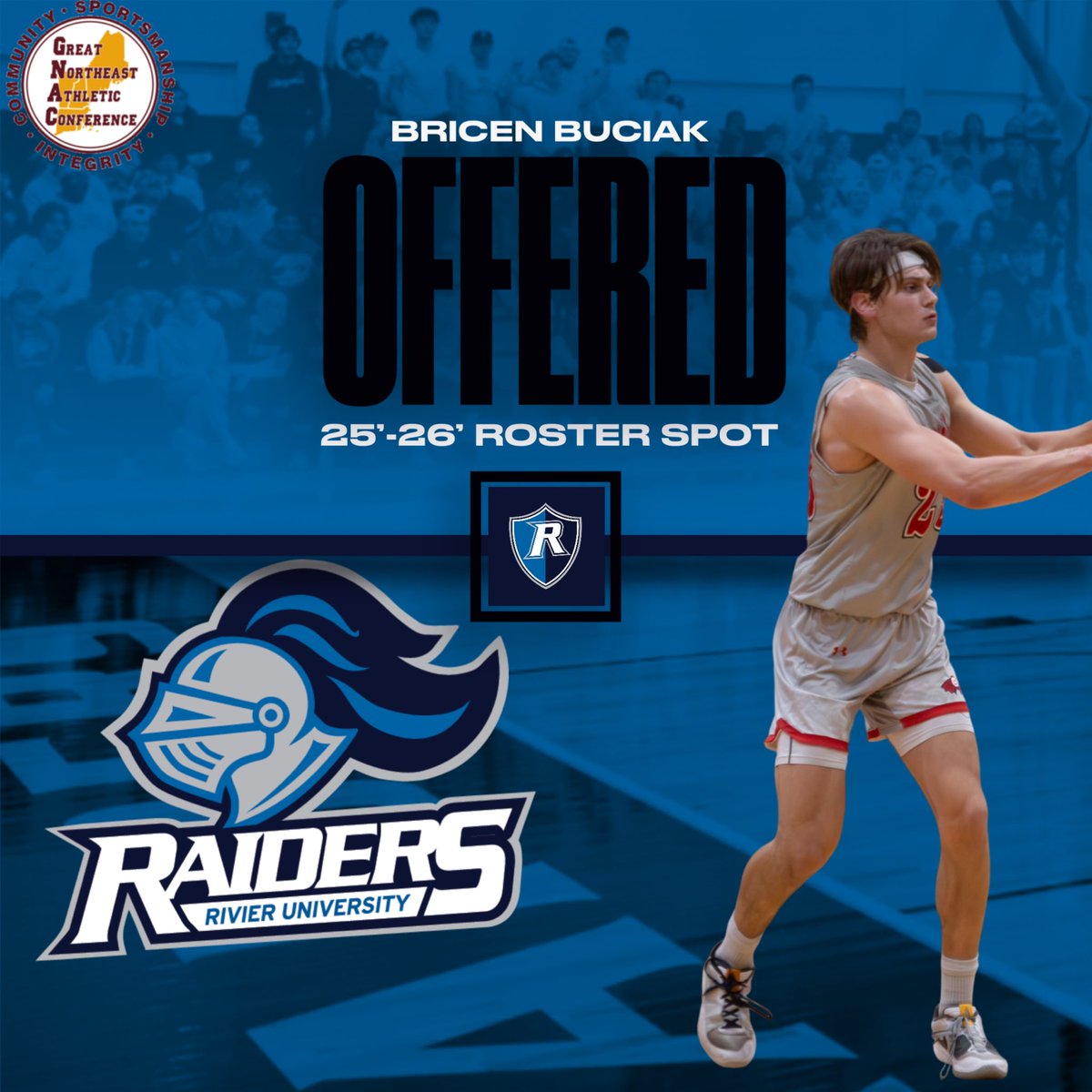 Bricen Buciak (@bricen_buciak23) on Twitter photo Blessed to receive an offer from <a href="/Rivier_MBB/">Rivier Men’s Basketball</a>. I want to thank the coaches for believing in me. Praise God! Blessed to receive an offer from <a href="/Rivier_MBB/">Rivier Men’s Basketball</a>. I want to thank the coaches for believing in me. Praise God!