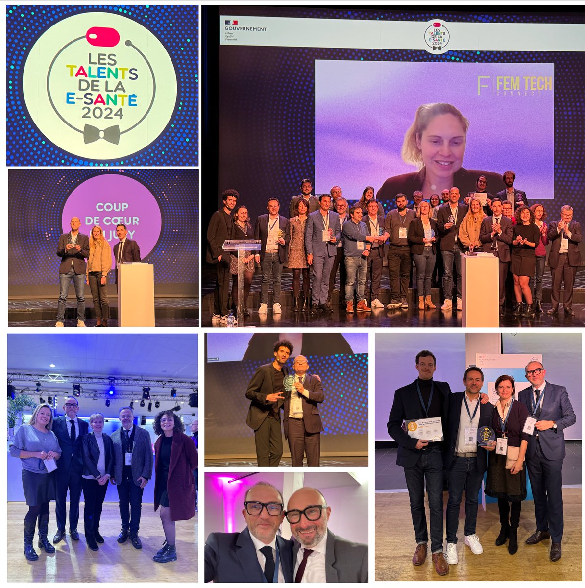 jeromeleleu's tweet image. #Esanté : 🏆 Les 9 lauréats de la 5ème édition des "Talents de la E-santé" de 2024, organisés par la Délégation au Numérique en Santé et l' Agence du Numérique en Santé @sante_gouv 

👏 Bravo à tous les lauréats pour ce travail collectif !

📌linkedin.com/posts/jeromele… : #hcsmeufr