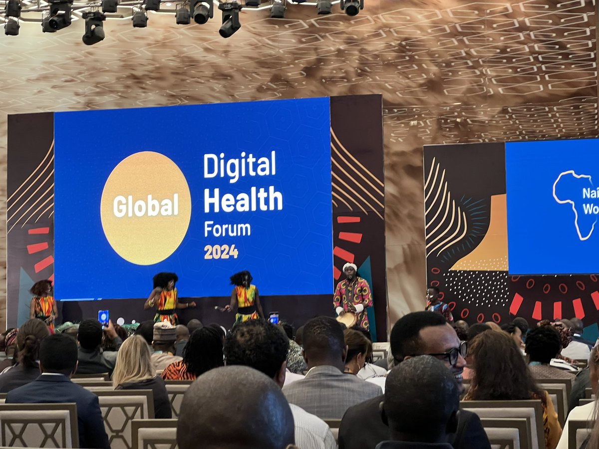 Officially kicked off the Global digital health forum , excited to see what the week has in store for us #GDHF2024