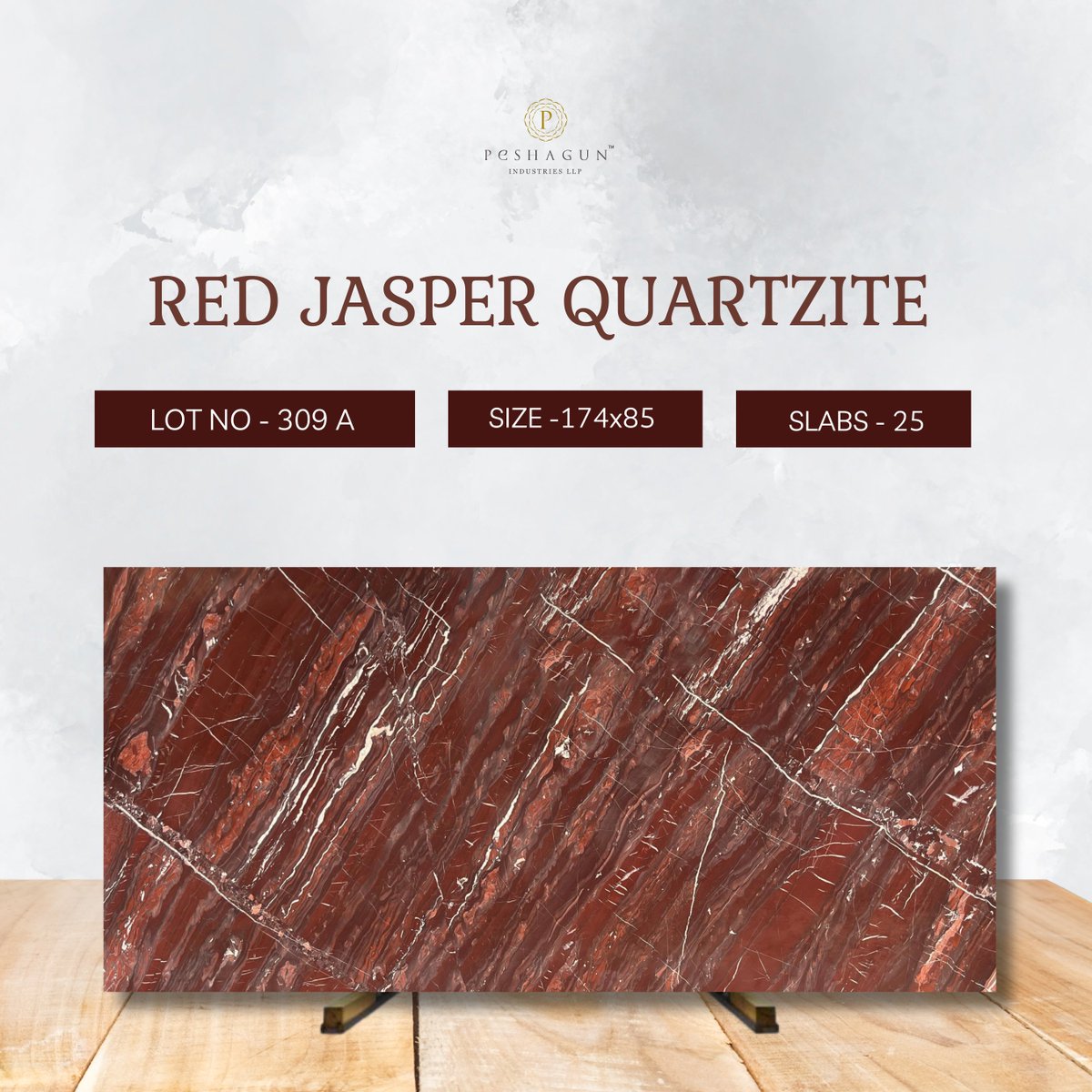 peshagun's tweet photo. RED JASPER
LOT NO - 309 A
SIZE -174x85
SLABS - 25
For more details :
📷 + 91 6377715613,+91 9509510369, +9198297 81551
📷 salespeshagun@gmail.com, salescodinator33@gmail.com
.
.
.
.
.
.
#marble #marblemining #marbledesign #marblecountertops #marblefloors #marblequarries https://t.co/dRmMz4DyI3