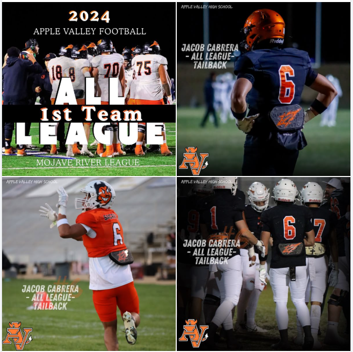 Congratulations <a href="/JacobCabreraAV/">Jacob Cabrera</a> - First Team All League Selection!