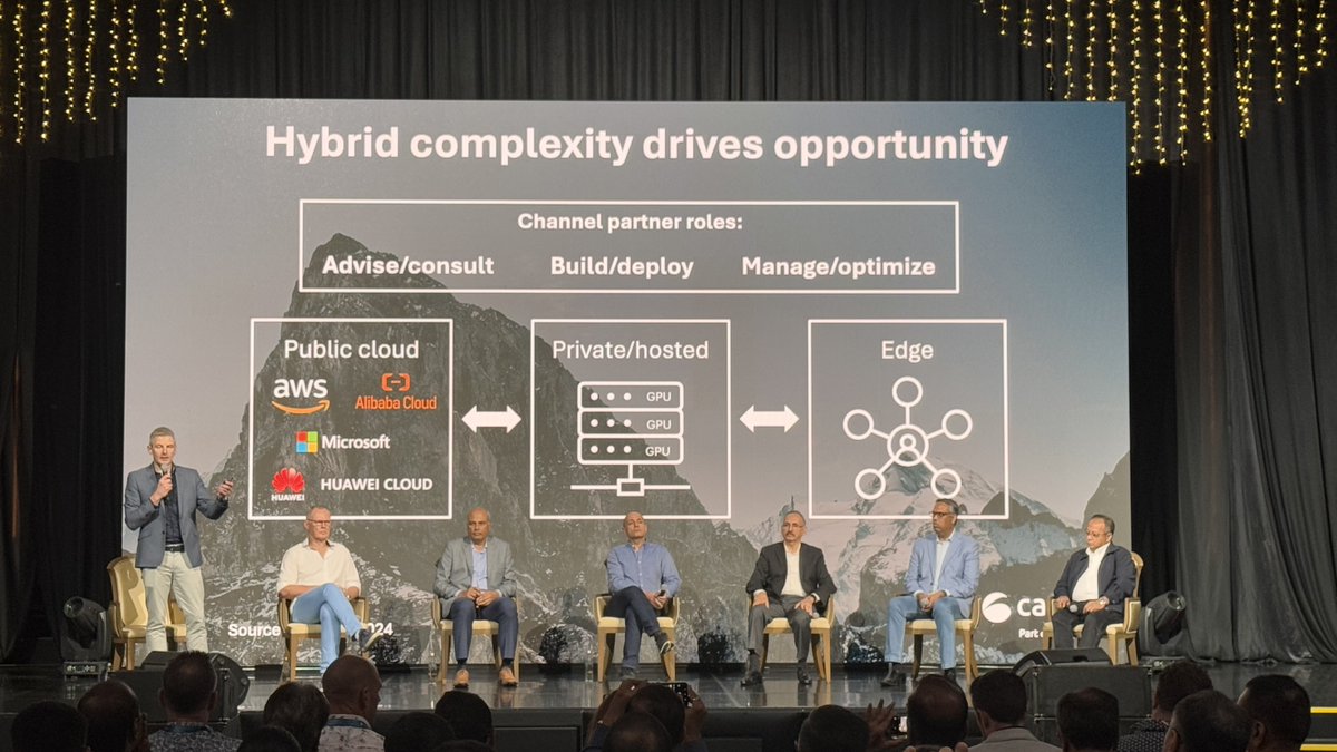 Canalys's tweet image. "Hybrid complexity drives opportunity" - this was the core theme explored by Expert Hub: "The hype around hybrid" at the #CanalysForums2024 APAC.
Read panelist insights and quotes: linkedin.com/feed/update/ur…