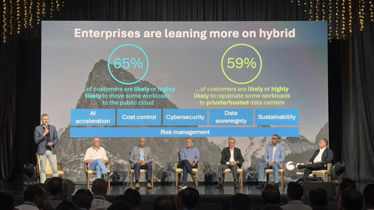 Canalys's tweet image. "Hybrid complexity drives opportunity" - this was the core theme explored by Expert Hub: "The hype around hybrid" at the #CanalysForums2024 APAC.
Read panelist insights and quotes: linkedin.com/feed/update/ur…