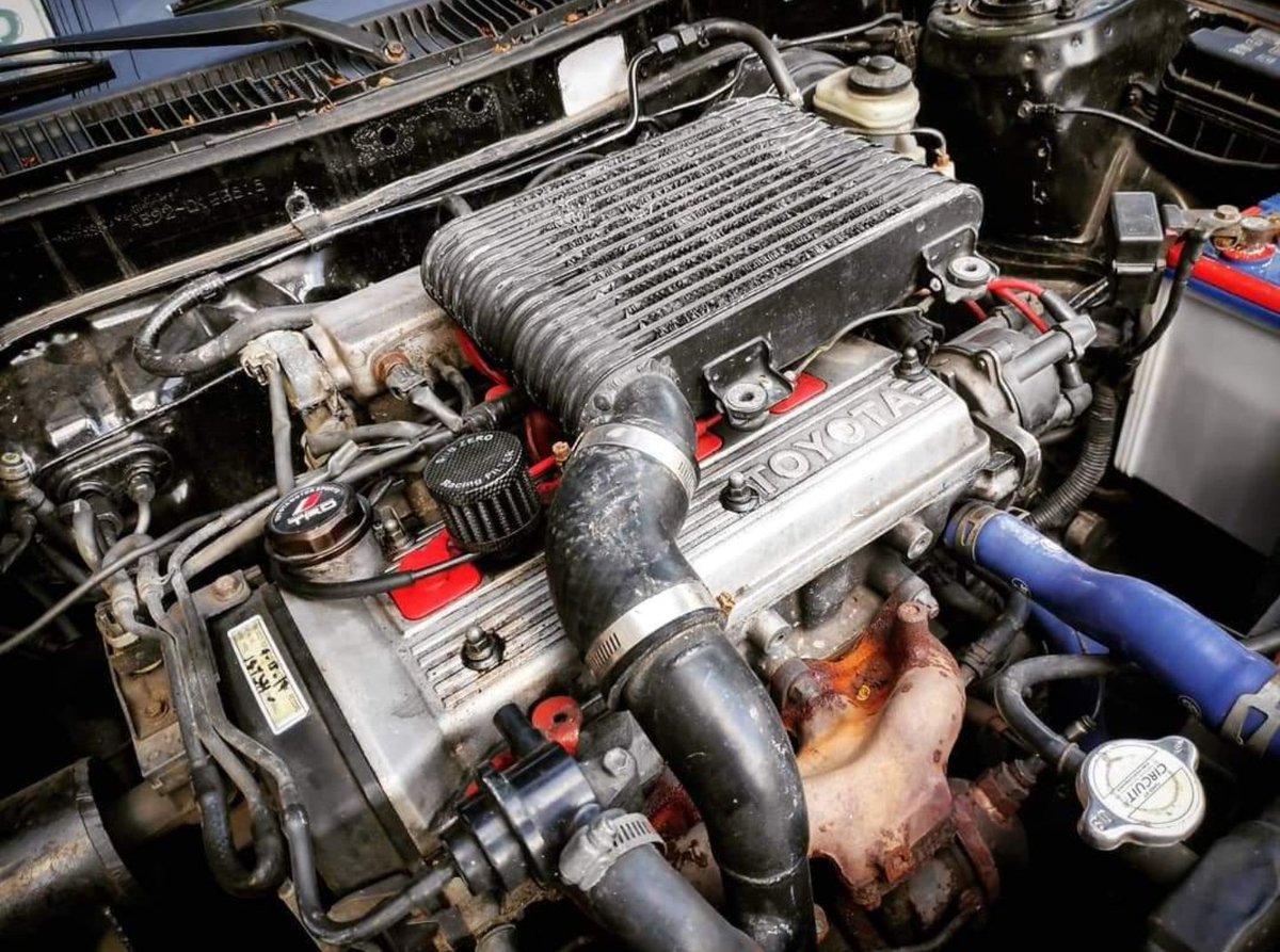 AnthonyNekoGT's tweet photo. Throwback when I owned my first Turbo car. It is an AE92 Corolla Sedan with a 4efte Turbo Engine. I miss this car so much.
#jdm #Toyota #Corolla #AE92 #ae92 #4efte #Turbo https://t.co/3uc0hZPeyl