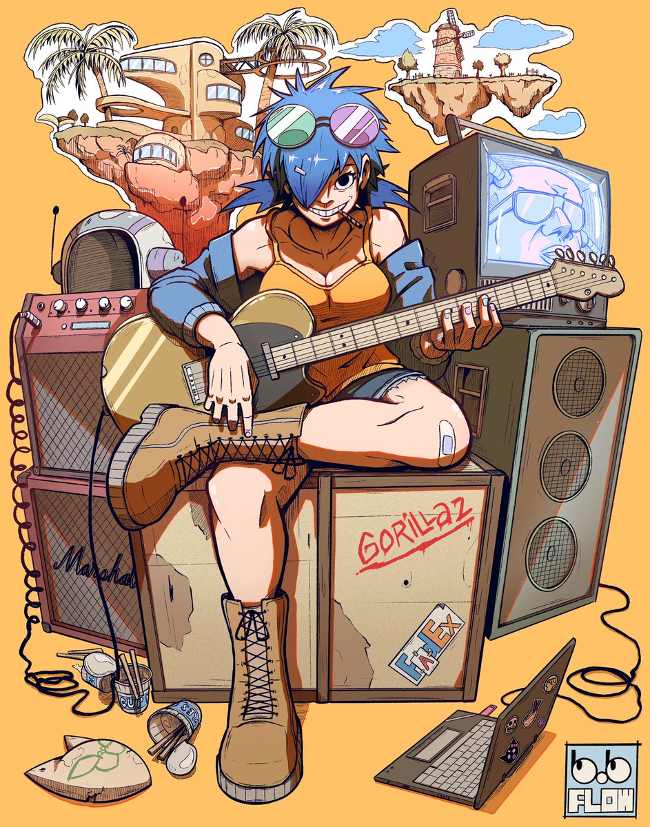 Gorillaz mom, Noodle #Gorillaz #Noodle