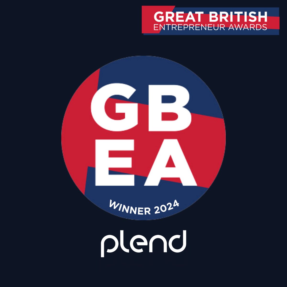 London Startup Entrepreneurs of the Year? Yup, that's us! Huge congrats to our co-founder Jamie for this incredible achievement! 

Big thanks to <a href="/EntrepreneursGB/">Great British Entrepreneur Awards & Community</a> for the recognition 🙏