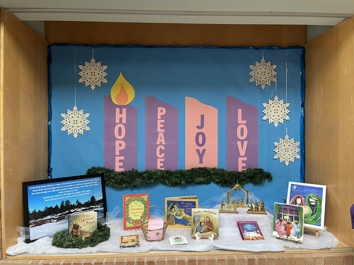 MPaulBaxterOCSB's tweet image. We light the Advent Candle of Hope. Our community is “opening doors 🚪” this Advent with our Angel Tree Project . As we focus on Charity, we give the gift of hope &amp;amp; choice to @OttCatholicSB families.  #ocsbAdvent #ocsbFaith #ocsbHope #ocsbBeCommunity