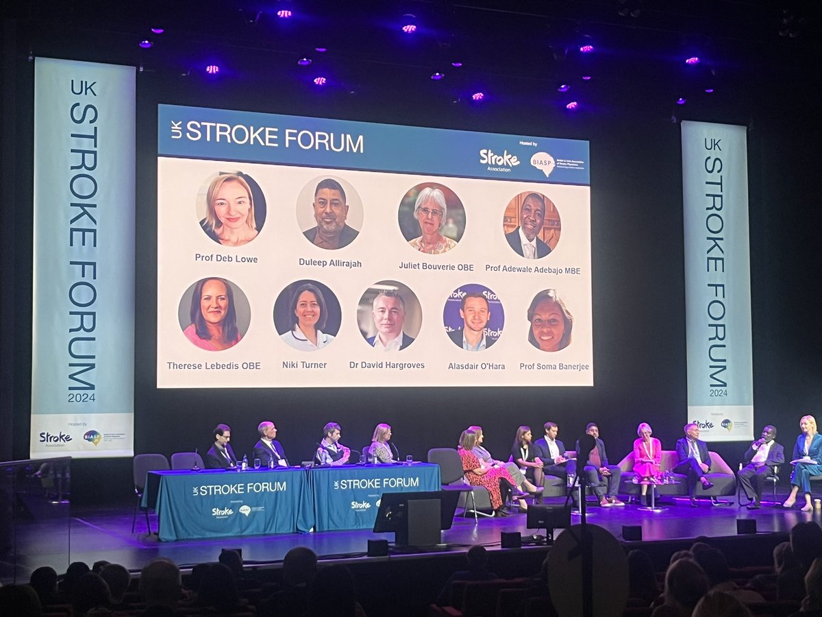 Such inspiring, eloquent and witty speakers at the opening plenary at #UKSF2024 &amp; insights from experts and people with lived experience. Amazing start to day 2 - thanks to all involved.