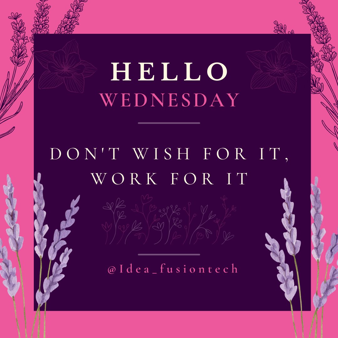 TechByFay's tweet image. Happy Wednesday! 🌟 Halfway through the week—keep pushing, stay positive, and let’s make it count! 💪✨ 

#midweekmotivation #wednesday #successmindset #gohighlevel #gohighlevelexpert #coach #coaches #consultant #hollistic #creditrepair #businessowner #lifecoach