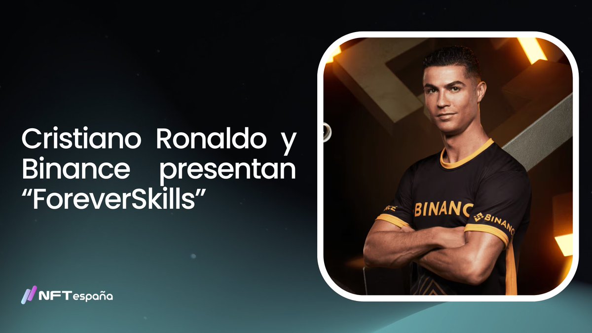 🟨 Binance y Cristiano Ronaldo presentan la quinta edición de sus coleccionables digitales "ForeverSkills".

🤔¿Quieres saber cuando es el minteo gratuito y los beneficios de la colección?
Consulta toda la información aquí 👇
nftes.es/blog/binance-c…