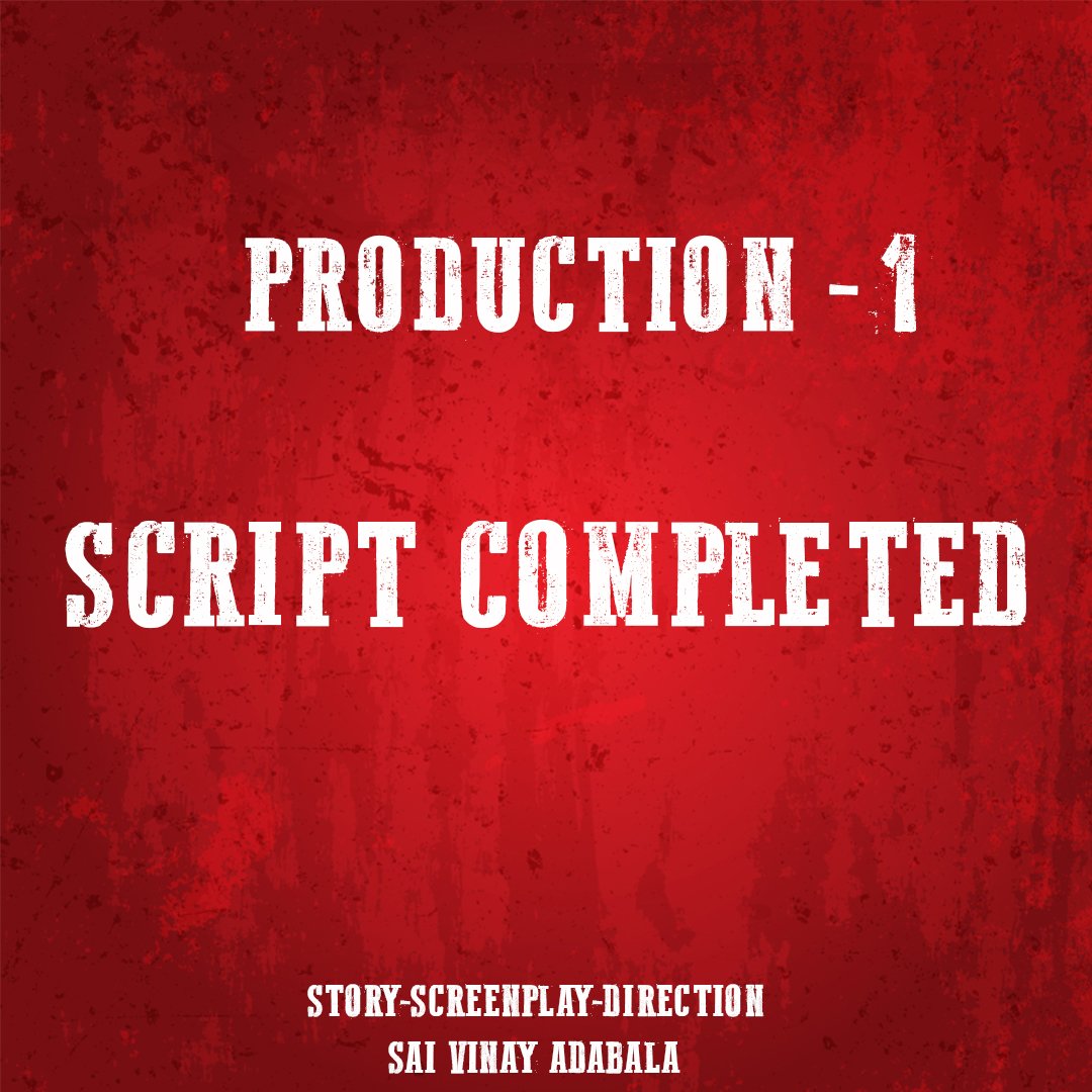 Production- 1 #shortflim
S productions 
Shoot begins may 2025
